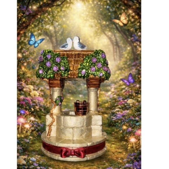 Bath & Body Works DISNEY PRINCESS 2 Snow White Wishing Well Candle Holder - Picture 10 of 10